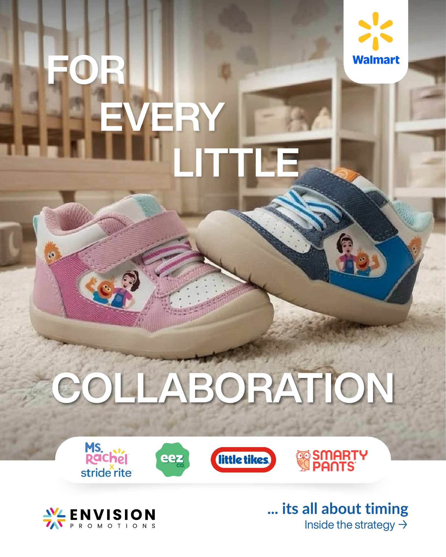 For Every Little Collaboration — Stride Rite x Ms. Rachel launch at Walmart